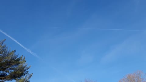 They have increased the chemtrail spraying.