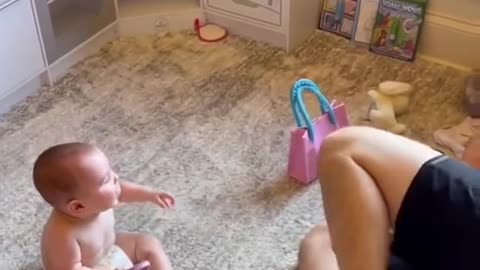 Funny baby video