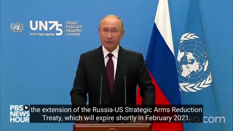 Russia President Putin's full speech at U.N. General Assembly (2020) SPED UP!