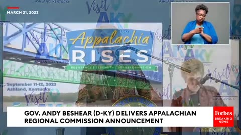 Kentucky Governor Andy Beshear Delivers Important Appalachian Regional Commission Announcement