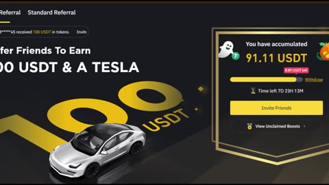 Earn 100$ USDT Binance Exchange Sign Up offer || Refer Friend Earn 100$ USDT