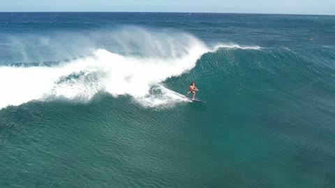 Bernd Roediger and Arthur Arutkin SUP Surfing Maui