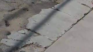 Long Beach Manhole Explodes