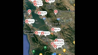 Silicon Valley/SF Bay Area Gas Prices Christmas 2022