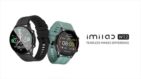 IMILAB W12 Smart Watch Man Woman Smartwatch Fitness Tracker Sleep Heart Rate Monitor IP68 Sport