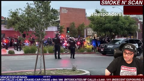 LIVE PROTEST IN GLENDALE WITH 1ST RESPONDERS MEDIA