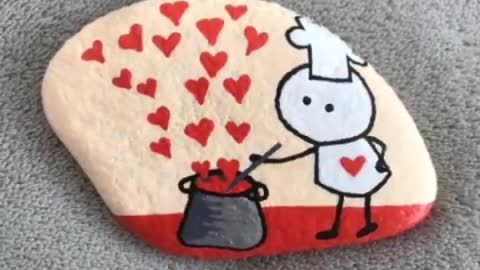 creative and professional stone rock painting ideas for beginners