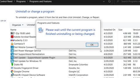 How to Fix _ Please Wait Until The Current Program is Finished Uninstalling or B