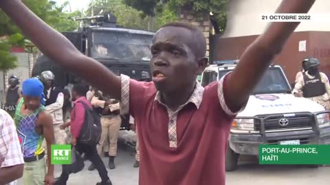 Haiti: Haitians protest AGAINST foreign intervention Oct. 21, 2022