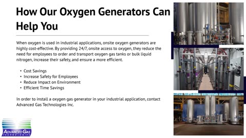 Take Control of Your Industrial Oxygen Supply with an Oxygen Generator