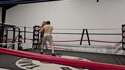 Nick Curley Working With Coach B At TBC, 1/23/2024