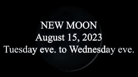 🌑NEW MOON/MEMORIAL OF BLOWING TRUMPETS