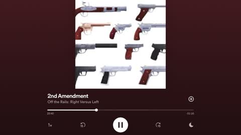 Off the Rails, Right Versus Left - 2nd Amendment. (Audio Only Episode)