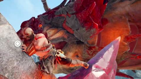 kratos kill the dragon