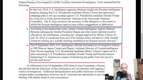 FBI Was Alerted to Hillary's Plan 12 Days Before Sussmann Met With Baker