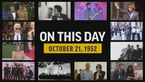 On This Day 21 October 1952