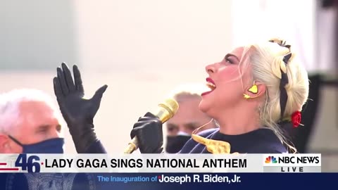 Watch Lady Gaga Perform The National Anthem At Biden's Inauguration | TODAY