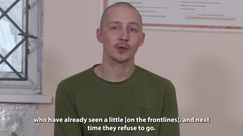 Ukrainian soldiers, They can’t take it for long and just refuse to fight