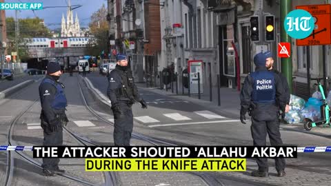 Brussels: Islamist shouting 'Allah-u-Akbar' fatally stabs cop; Was on 'terror watch list'