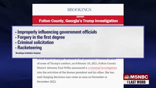 Experts Lay Out Trump’s Possible Crimes In Georgia Election Probe