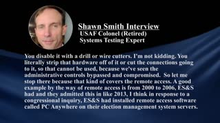 Colonel Shawn Smith discusses machine vulnerabilities