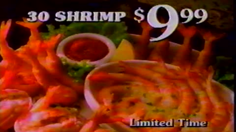 Red Lobster Commercial from 1993
