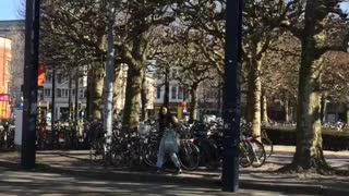 a lot of bike in Ghent, Belgium