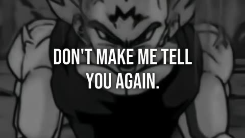 vegeta motivation speech