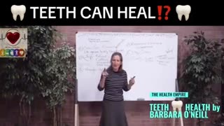 You can heal the teeth