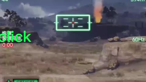 Tank shooting with the highest shooting experience