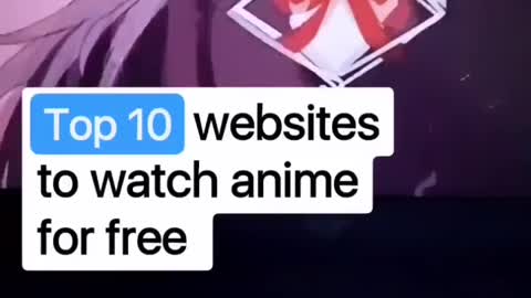 Watch free online anime
