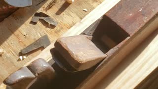 Joiners plane with W. Butcher irons.