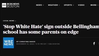 RACIST AND HATEFUL SIGN AT HIGH SCHOOL HAS EVERYONE ON EDGE