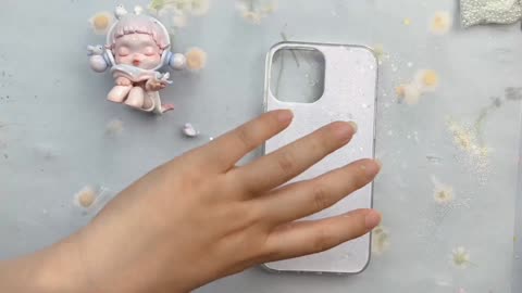 Decoden creamy wipe phone case | watch me craft | DIY cream glue phone case #decoden #sweetcreations