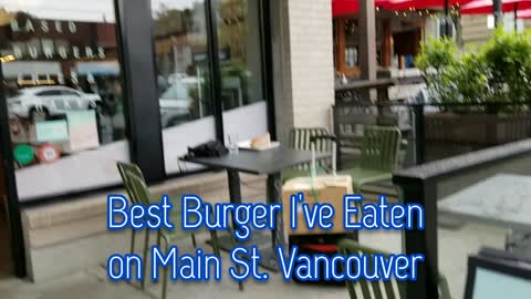 Best Burger I've Eaten on Main St. Vancouver FOOD REVIEW