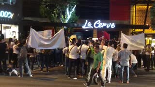 Padres y amigos del joven agredido en Bucaramanga protestaron en contra del acto violento