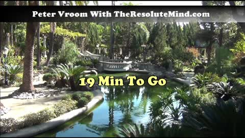 20 Min Vedic Meditation Waterfall Sounds Peter Vroom TheResoluteMind.com