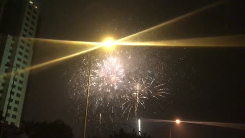 fireworks at night 30 Tet
