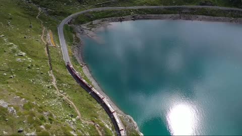 Glacier express view