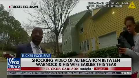 Tucker Obtains Exclusive Footage of Raphael Warnock's Domestic Abuse Dispute