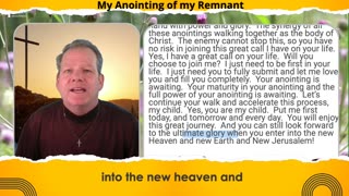 My Anointing of My Remnant
