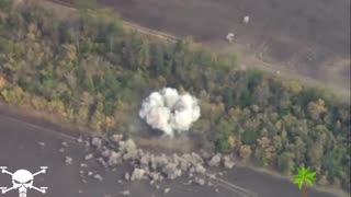 💥 Ukraine Russia War | Ukrainian GMLRS Strike on Russian 2A65 Msta-B Howitzer near Tarasivka | | RCF