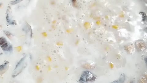 Butter Corn Mushroom Soup pt.2