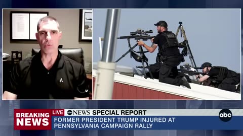 Former senior Secret Service agent discusses response to Trump rally incident