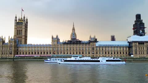 Beautiful London River views video