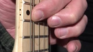 Guitar Theory - Perfect 4th - 5 half steps on two strings, using all four fingers