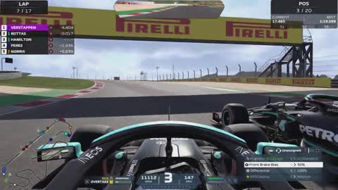 F1 2021 - Championship Round 3 Portimao Mercedes F1 W12 Hamilton