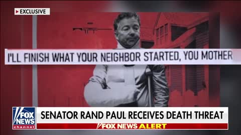 Senator Rand Paul says he takes the threats 'immensely seriously.