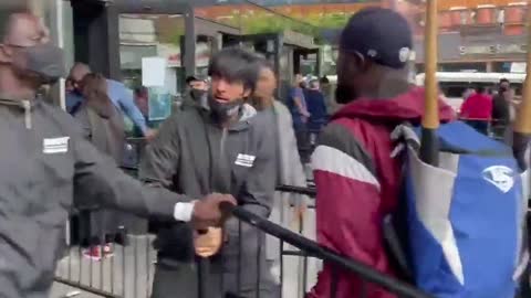 New York's Barclays Center stormed by protesters supporting Nets' Kyrie Irving