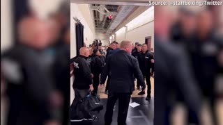 Nate Diaz slaps Jake Paul